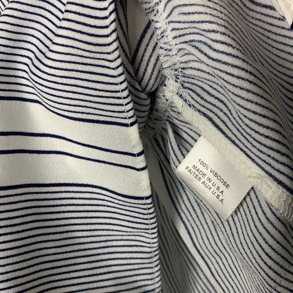 Misa Los Ángeles Brigit Off-the-shoulder Striped Top Size XS - Picture 10 of 12